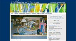 Desktop Screenshot of celebrationofcreativity.com